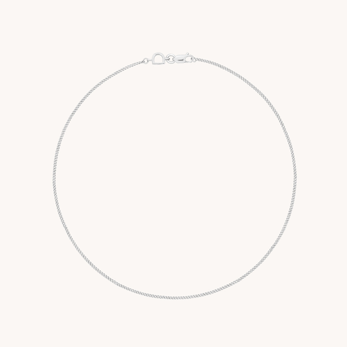 Miyu Story Chain Anklet in Solid Gold