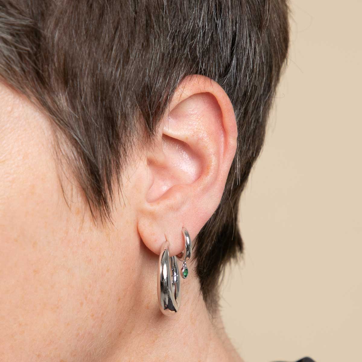 Gleam Tennis Chain Necklace in Rose Gold