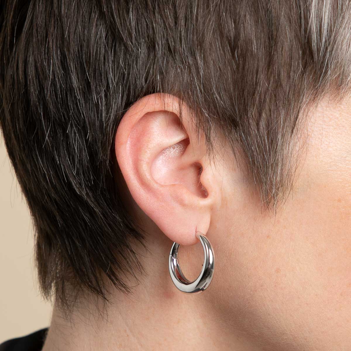 Gleam Tennis Chain Necklace in Rose Gold