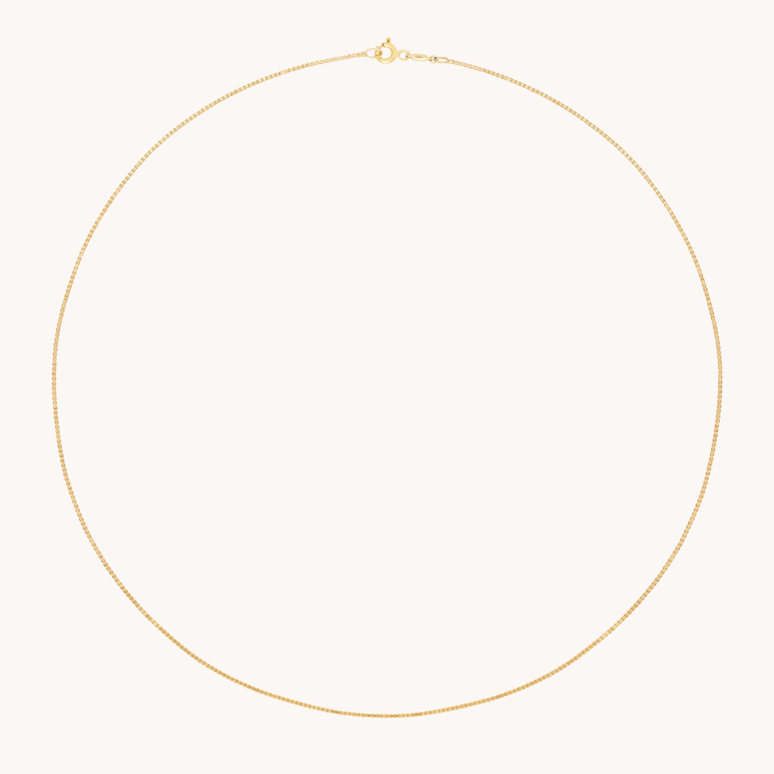 Charm Compatible Necklaces & Bracelets - Shoreditch Chain Necklace in Solid Gold - Necklaces - Astrid & Miyu