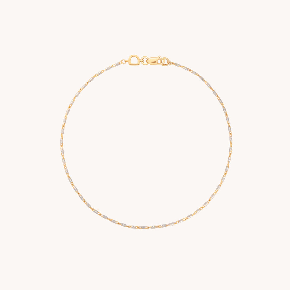 Carnaby Story Chain Bracelet in Mixed Metal