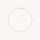 Miyu Story Chain Bracelet in Solid Gold