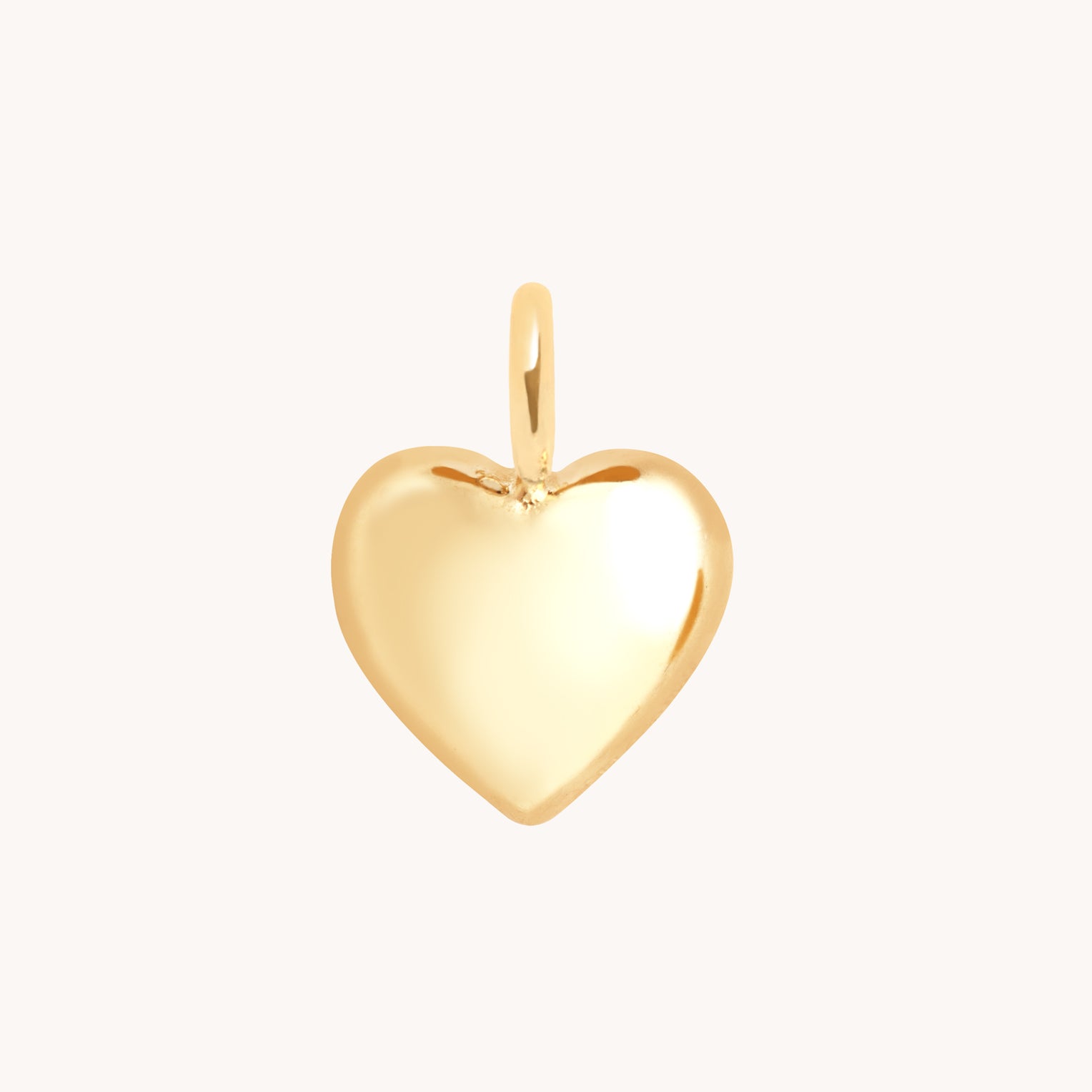 Heart Charm 9k Gold