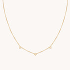 Cosmic Star Charm Necklace in Gold