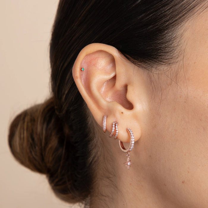 Huggie Earrings | Gold, Silver & | Astrid Miyu