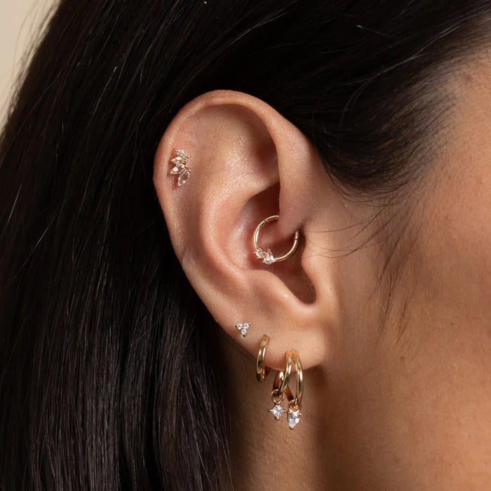 Rook Piercing Jewelry | 14ct Solid Gold | Astrid & Miyu