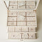 24 Day Advent Calendar in Silver
