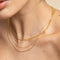 Gold Necklaces - Marylebone Chain Necklace in Solid Gold - - Astrid &amp; Miyu