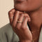 Opal Dome Ring in Solid Gold
