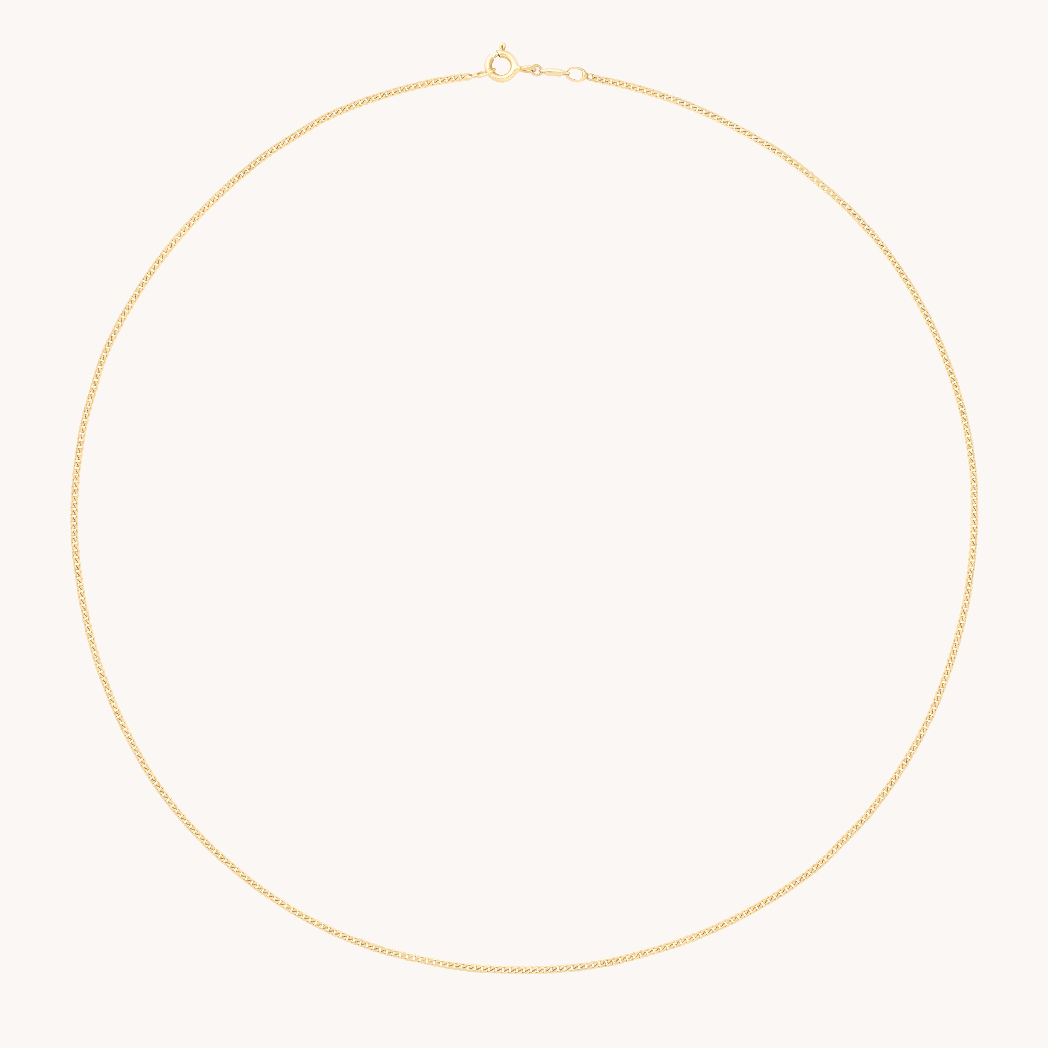 Charm Compatible Necklaces & Bracelets - Bold Miyu Chain Necklace in Solid Gold - Necklaces - Astrid &amp; Miyu