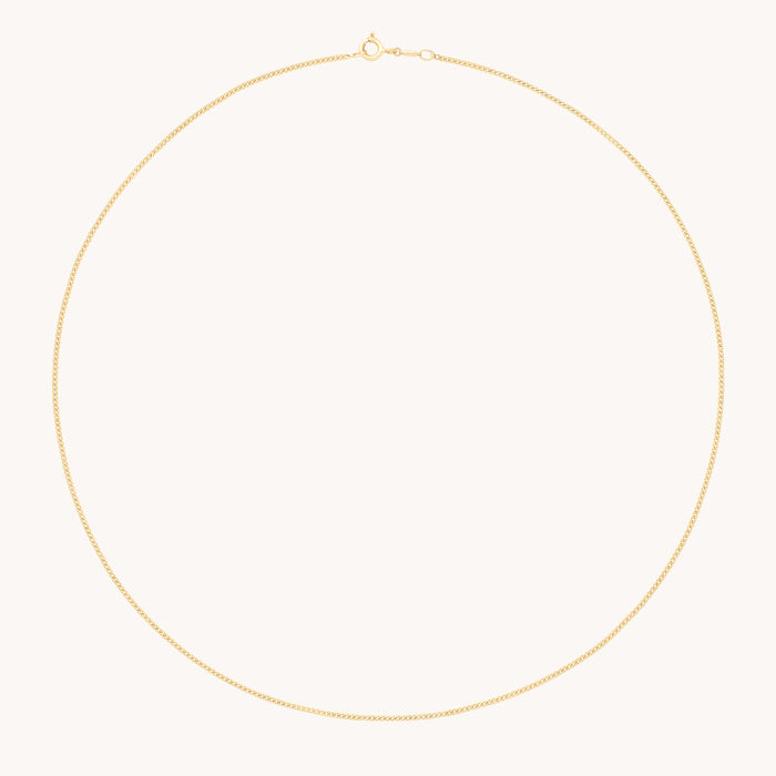 Charm Compatible Necklaces & Bracelets - Bold Miyu Chain Necklace in Solid Gold - Necklaces - Astrid &amp; Miyu