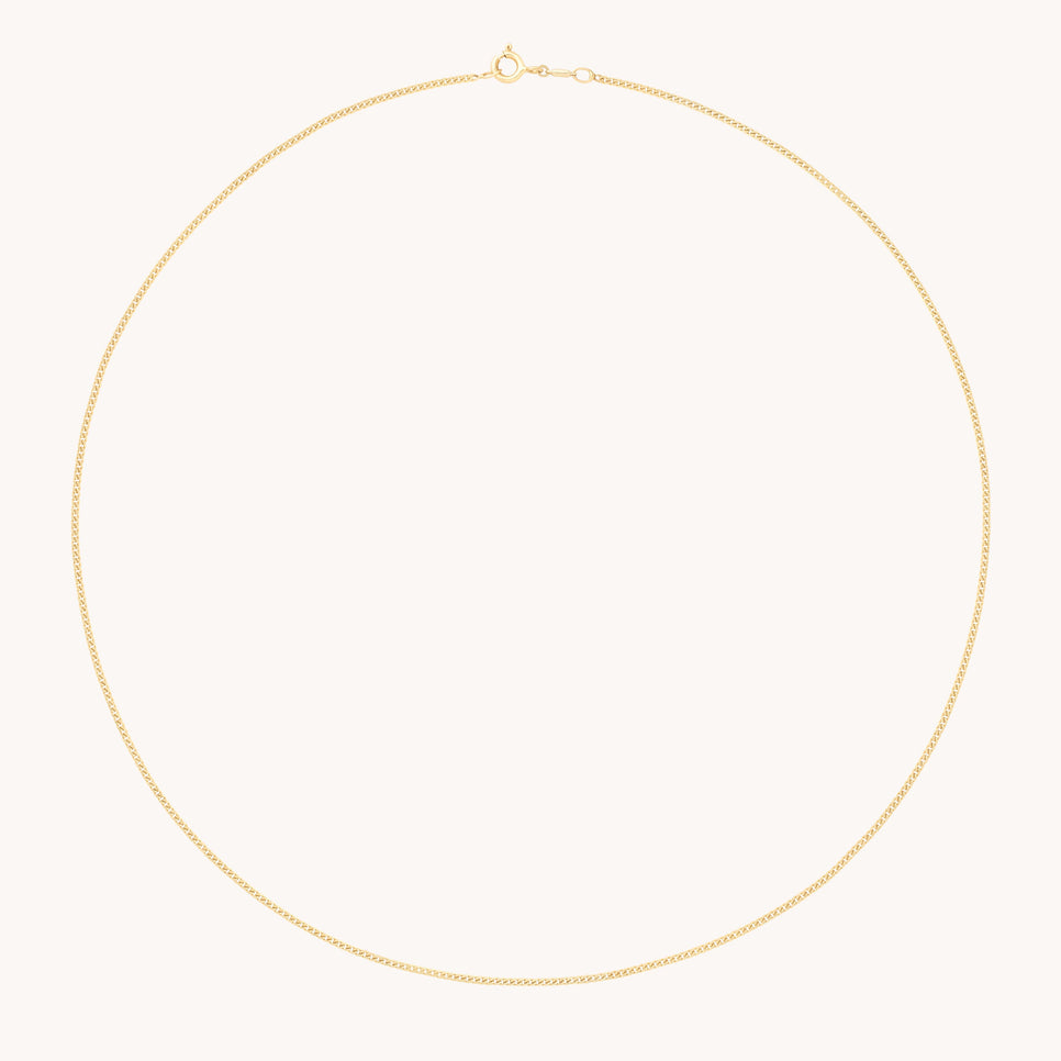 Charm Compatible Necklaces & Bracelets - Bold Miyu Chain Necklace in Solid Gold - Necklaces - Astrid &amp; Miyu