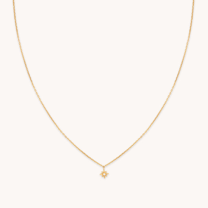 Twilight Star Pendant Necklace in Gold