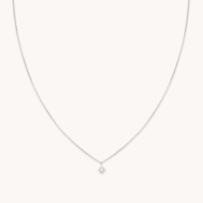 Twilight Star Pendant Necklace in Silver