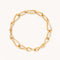 Infinite Chain Bracelet in Gold
