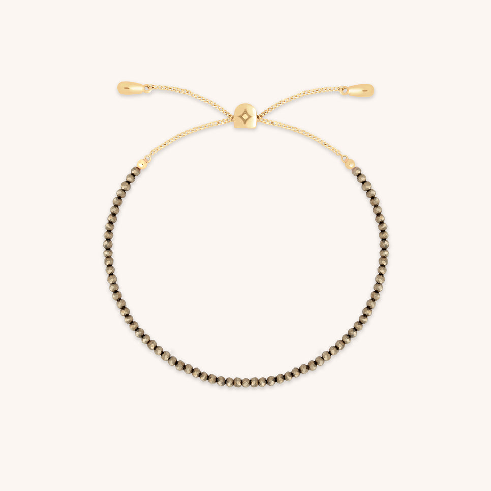 Ironstone Gemstone Bracelet in 9k Gold
