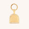 Pavé Arch Pet Tag in Gold