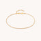 Essential Rope Chain Anklet in Gold