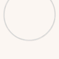 Essential Snake Chain Necklace in Silver