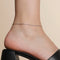 Bold Astrid Chain Anklet in Solid White Gold