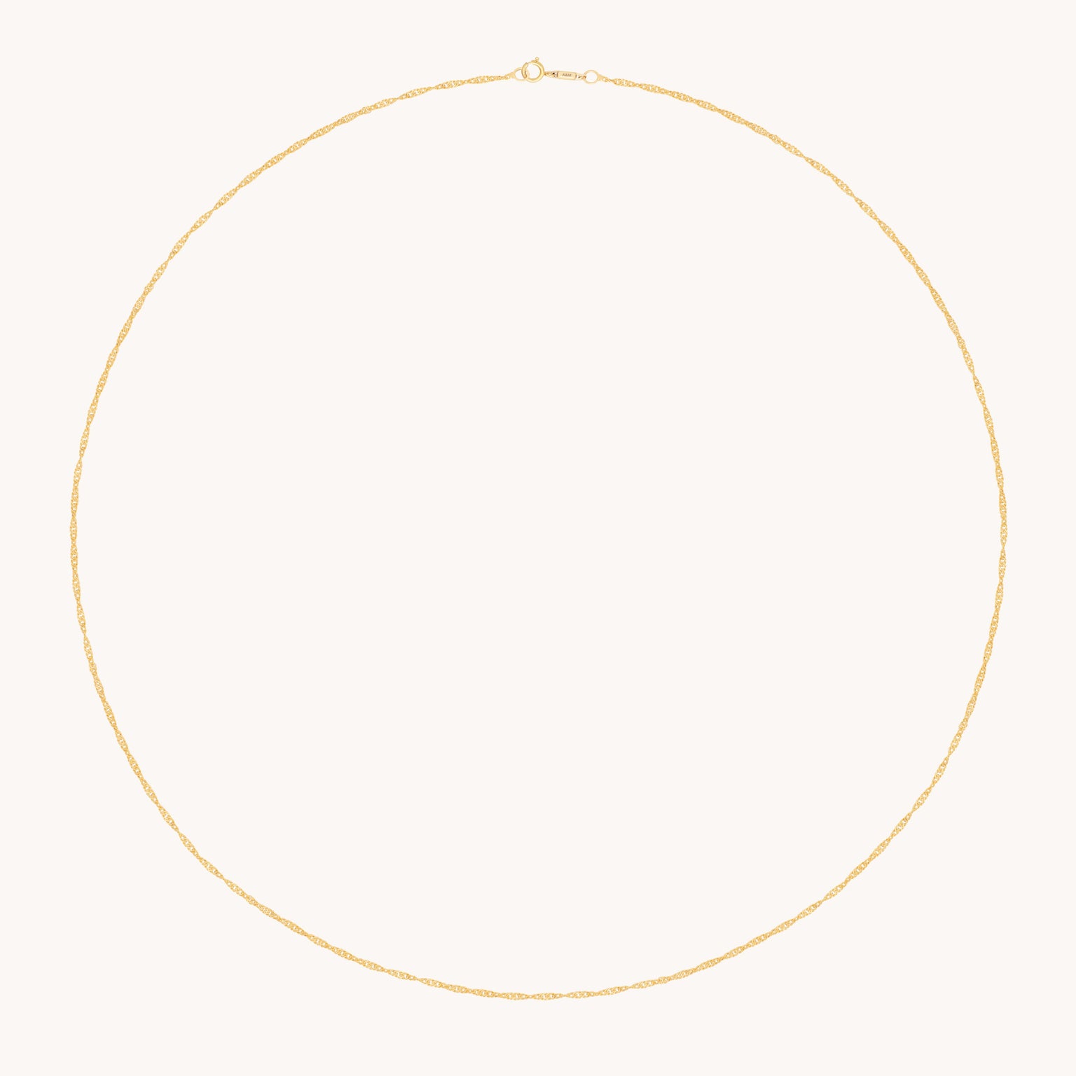 Astrid Chain Necklace in Solid Gold