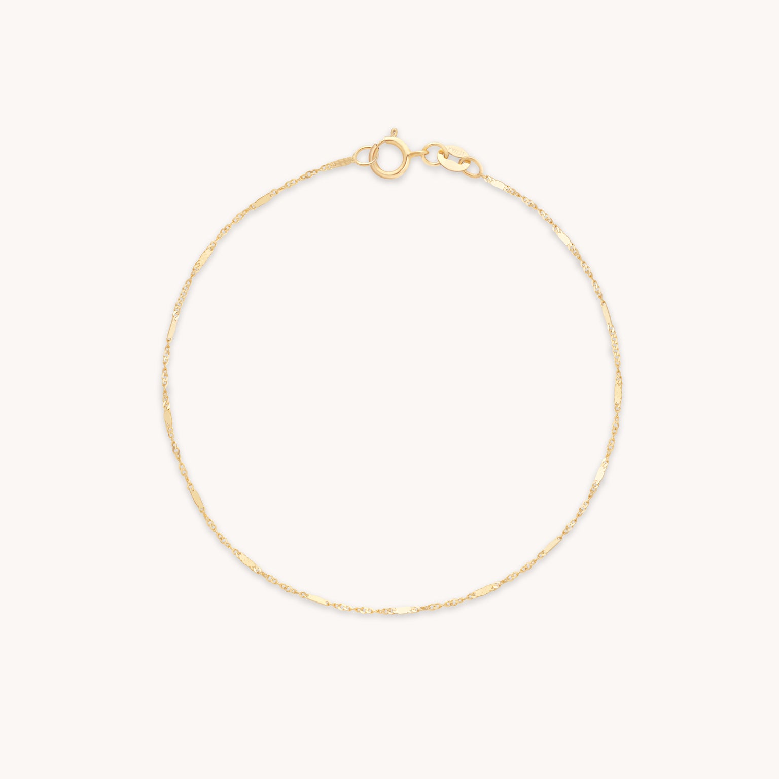 Astrid Chain Bracelet in Solid Gold