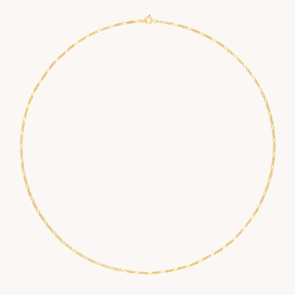 Soho Chain Necklace in Solid Gold