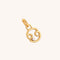 Cancer Zodiac Talisman Charm in Gold