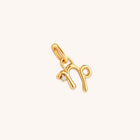Capricorn Zodiac Clip Charm in Gold