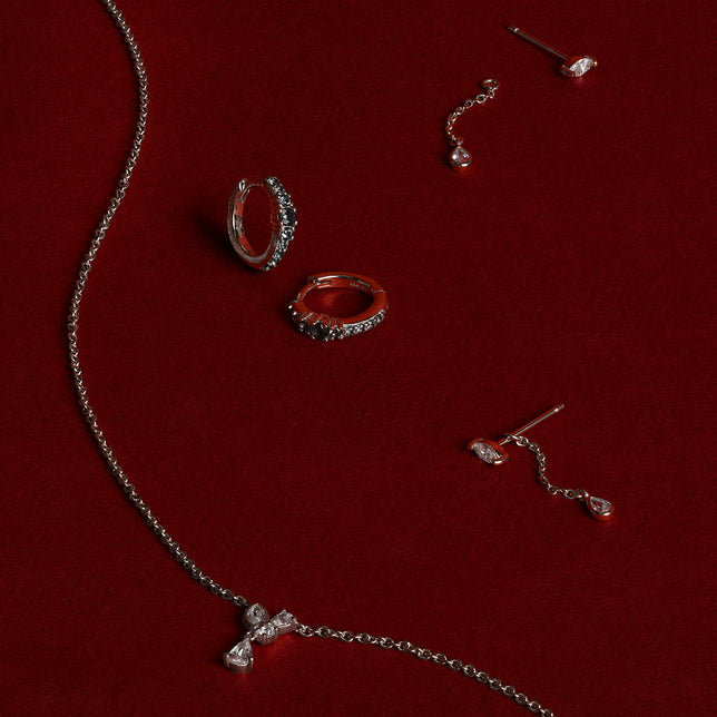 12 Day Advent Calendar in Silver