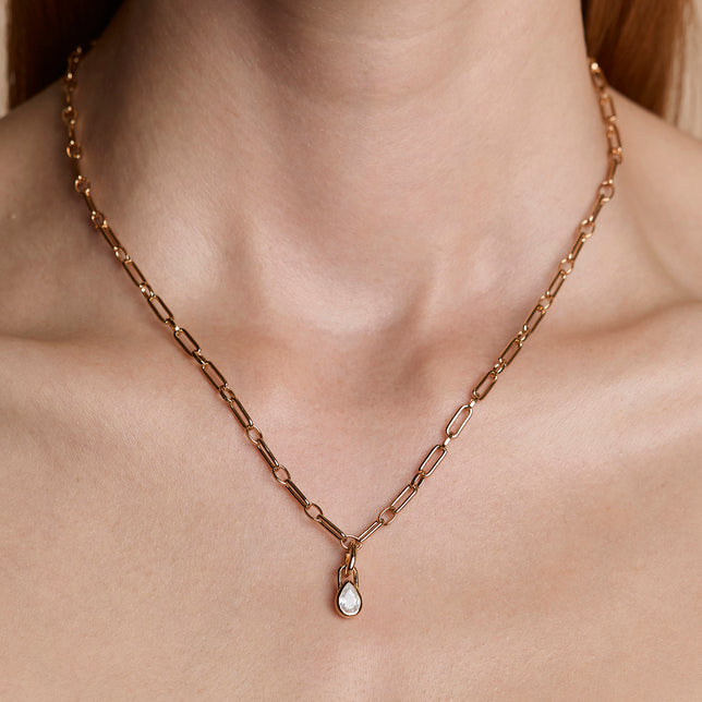 Cosmic Clip Charm in Gold