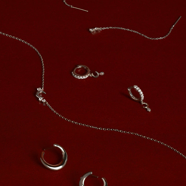 24 Day Advent Calendar in Silver