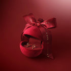 Illusion Huggies Ornament Bauble in Gold