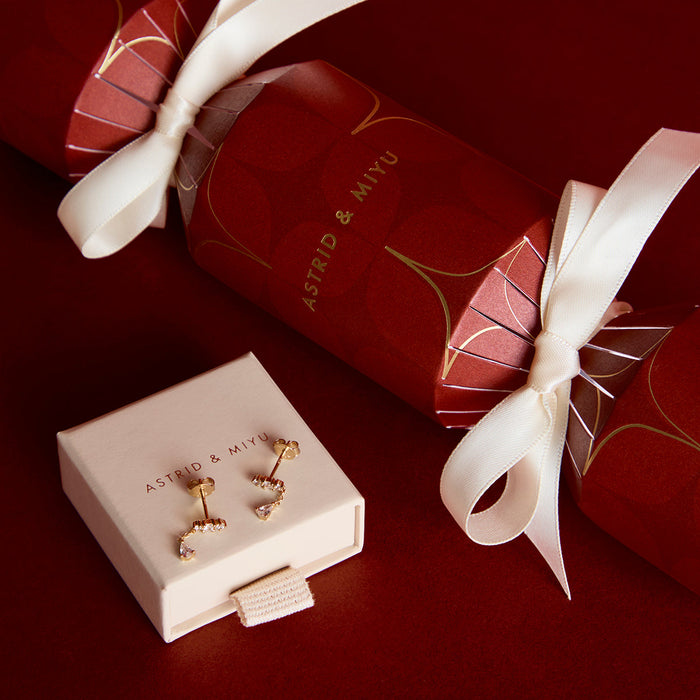 Magic Charm Studs Cracker in Gold