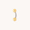 Essential Ball Titanium Belly Bar in Gold
