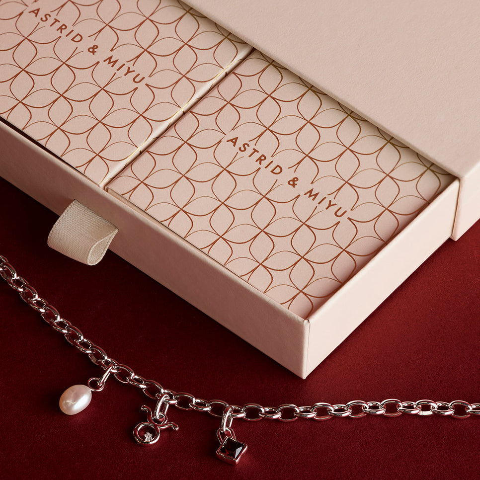 Chelsea Bracelet Charming Gift Set in Silver
