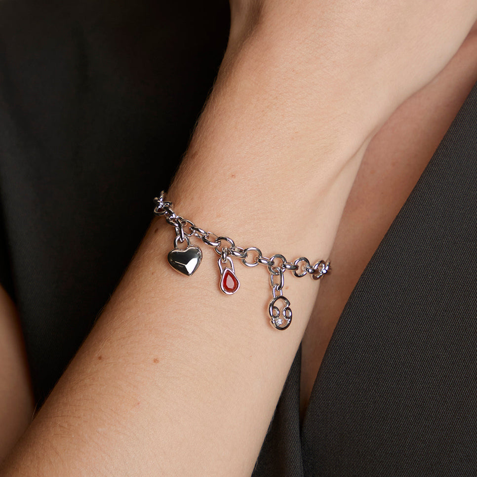 Chelsea Bracelet Charming Gift Set in Silver