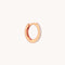 Jewelled Hoop in Rose Gold