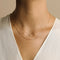 Diamond Solitaire Pendant Necklace in Solid Gold