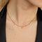 Heart White Topaz Charm 9k Gold