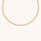 Bold Essential Curb Chain Necklace in Gold