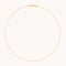 Essential Box Chain Necklace in Gold