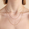 Essential Box Chain Necklace in Gold