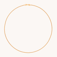 Essential Curb Chain Necklace in Gold