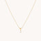 White Topaz Heart Pendant Necklace in Solid Gold