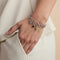 Essential Beaded Chain Bracelet in Silver