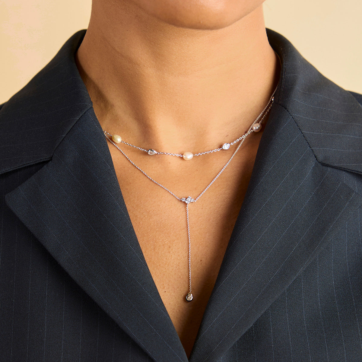 Molten Charm Necklace-Astrid &amp; Miyu