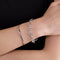 Molten Link Bracelet in Silver