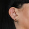 Molten Opal Rook Bar in Solid Gold