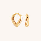 Wave Huggies in Gold